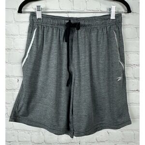 Reebok Men's Active Gym Wokrout Pockets SPEEDWICK gray Shorts Sz S